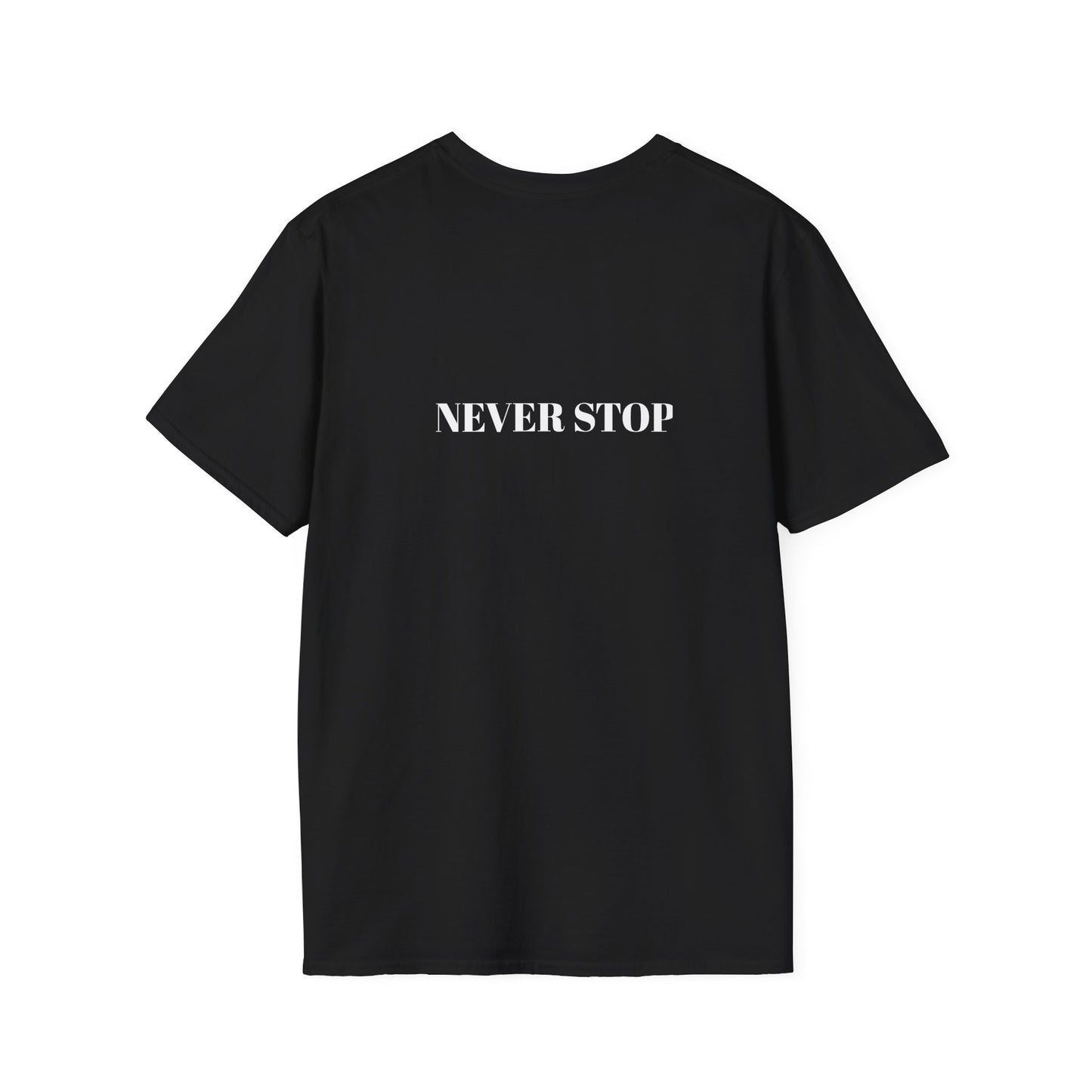 Never Stop T-Shirt by Lovemike